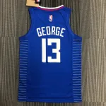LA Clippers 75th Anniversary Blue Paul George #13 Men’s Jersey
