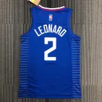 LA Clippers 75th Anniversary Blue Kawhi Leonard #2 Men’s Jersey