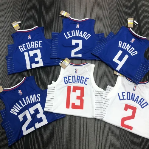 LA Clippers 75th Anniversary Blue #4 Men’s Jersey