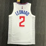 LA Clippers 75th Anniversary White Kawhi Leonard #2 Men’s Jersey