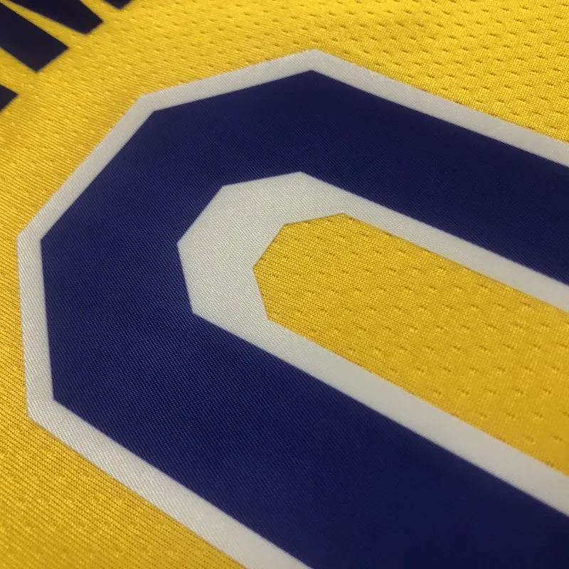 Los Angeles Lakers 75th Anniversary Kyle Kuzma #0 Yellow Men’s Jersey