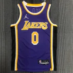 Maglia Los Angeles Lakers 75° Anniversario Jordan Edizione Russell Westbrook #0 Uomo Los Angeles Lakers 75th Anniversary Jordan Edition Russell Westbrook #0 Men’s Jersey
