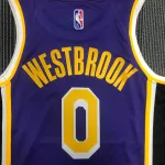 Los Angeles Lakers 75th Anniversary Jordan Edition Russell Westbrook #0 Men’s Jersey
