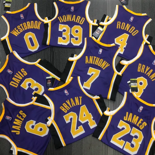Los Angeles Lakers 75. Jahrestag Jordan Edition Dwight Howard #39 Herren-Trikot