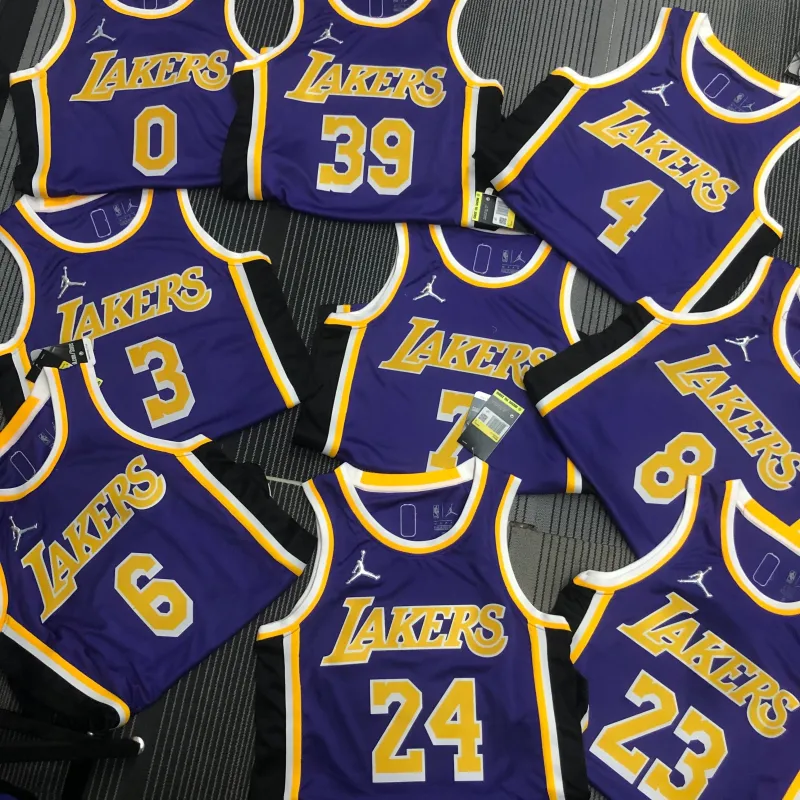 Los Angeles Lakers 75th Anniversary Jordan Edition Dwight Howard #39 Men’s Jersey