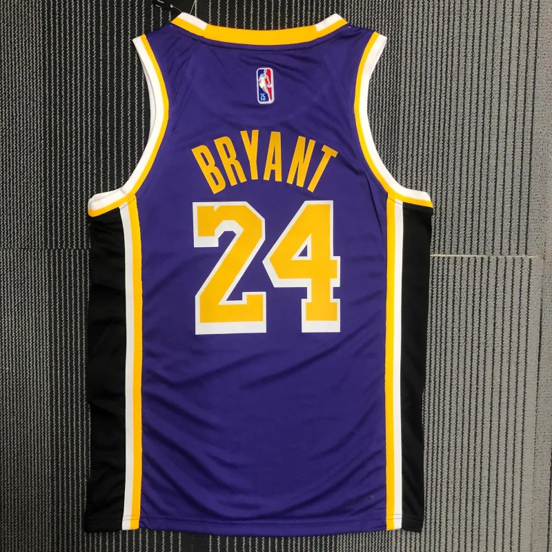 Los Angeles Lakers 75th Anniversary Jordan Edition Kobe Bryant #24 Men’s Jersey