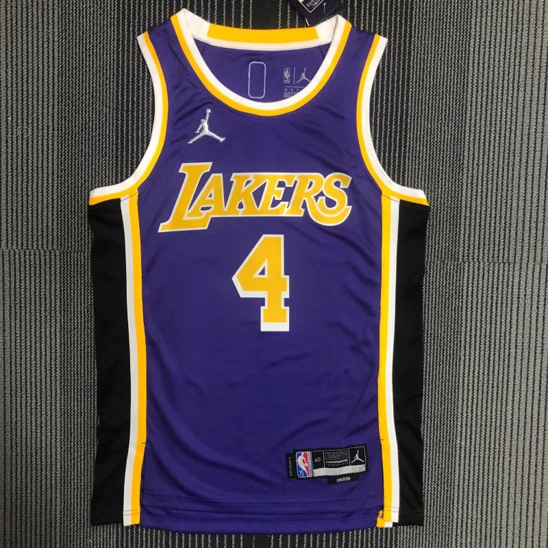 Los Angeles Lakers 75th Anniversary Jordan Edition Rajon Rondo #4 Men’s Jersey