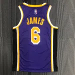 Los Angeles Lakers 75th Anniversary Jordan Edition LeBron James #6 Men’s Jersey