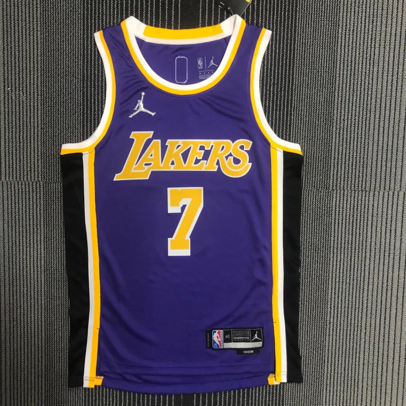 Los Angeles Lakers 75th Anniversary Jordan Edition Carmelo Anthony #7 Men’s Jersey