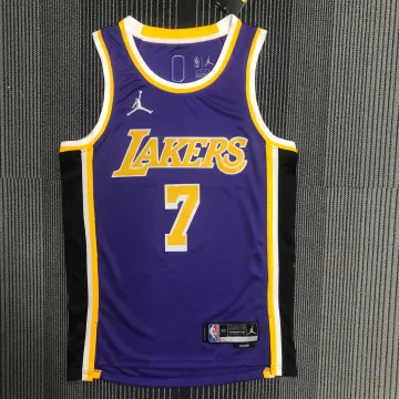 Los Angeles Lakers 75. Jahrestag Jordan Edition Carmelo Anthony #7 Herren-Trikot