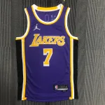 Los Angeles Lakers 75th Anniversary Jordan Edition Carmelo Anthony #7 Herenshirt Los Angeles Lakers 75th Anniversary Jordan Edition Carmelo Anthony #7 Men’s Jersey