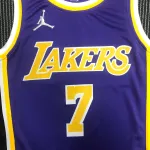 Los Angeles Lakers 75th Anniversary Jordan Edition Carmelo Anthony #7 Men’s Jersey
