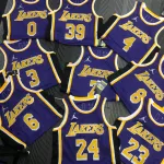Los Angeles Lakers 75th Anniversary Jordan Edition Kobe Bryant #8 Men’s Jersey