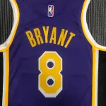Los Angeles Lakers 75th Anniversary Jordan Edition Kobe Bryant #8 Men’s Jersey