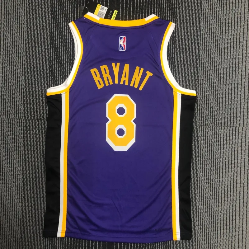 Los Angeles Lakers 75th Anniversary Jordan Edition Kobe Bryant #8 Men’s Jersey