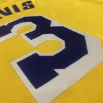 Los Angeles Lakers 75th Anniversary Anthony Davis #3 Yellow Men’s Jersey