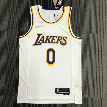 Maglia Los Angeles Lakers 75° Anniversario Nick Young #0 Bianco Uomo