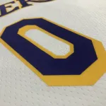 Los Angeles Lakers 75th Anniversary Kyle Kuzma #0 White Men’s Jersey
