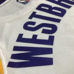 Los Angeles Lakers 75th Anniversary Russell Westbrook #0 White Men’s Jersey