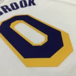 Los Angeles Lakers 75th Anniversary Russell Westbrook #0 White Men’s Jersey
