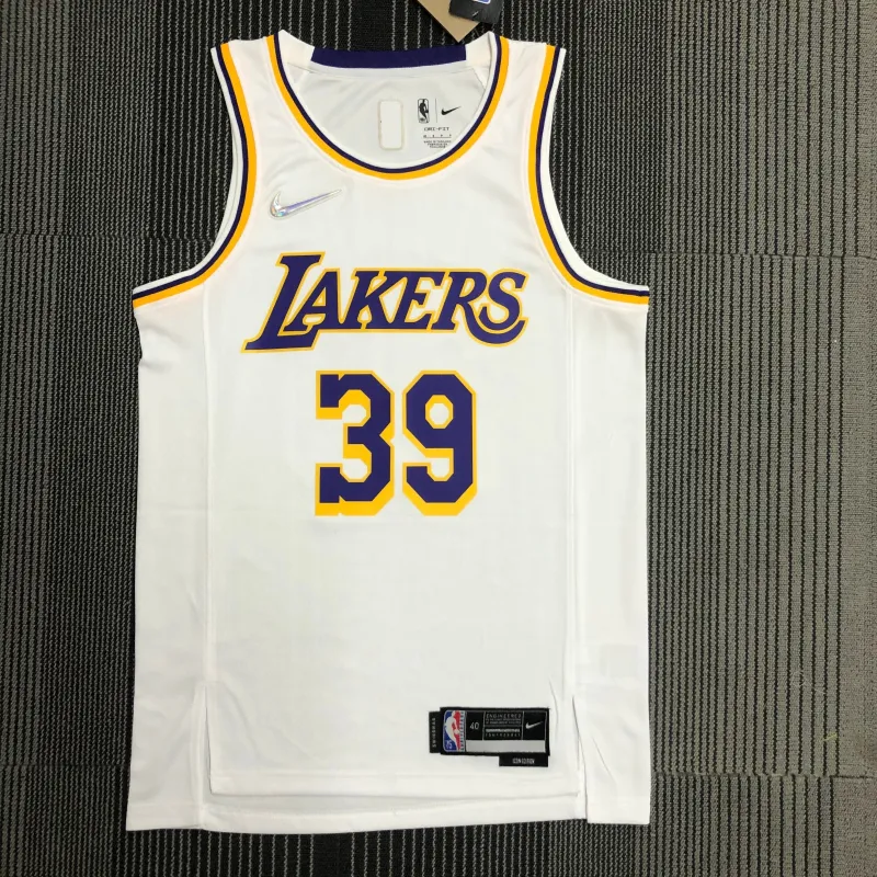 Los Angeles Lakers 75th Anniversary Dwight Howard #39 White Men’s Jersey