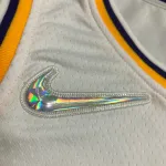 Los Angeles Lakers 75th Anniversary LeBron James #23 White Men’s Jersey