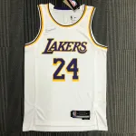 Maillot homme blanc « Los Angeles Lakers 75th Anniversary Kobe Bryant #24 » Maillot homme blanc Kobe Bryant #24 des Los Angeles Lakers pour le 75e anniversaire