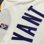 Maillot homme blanc Kobe Bryant #24 des Los Angeles Lakers pour le 75e anniversaire