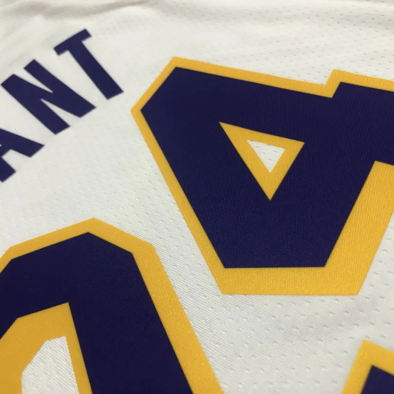 Maillot homme blanc Kobe Bryant #24 des Los Angeles Lakers pour le 75e anniversaire