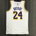 Maillot homme blanc Kobe Bryant #24 des Los Angeles Lakers pour le 75e anniversaire