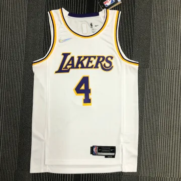 Los Angeles Lakers 75th Anniversary Rajon Rondo #4 Wit Heren Jersey