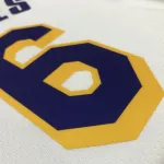 Los Angeles Lakers 75th Anniversary LeBron James #6 White Men’s Jersey