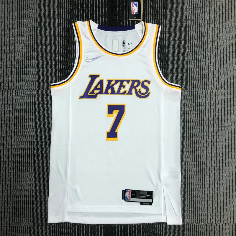 Los Angeles Lakers 75th Anniversary Carmelo Anthony #7 White Men’s Jersey