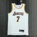 Los Angeles Lakers 75th Anniversary Carmelo Anthony #7 White Men's Jersey Los Angeles Lakers 75th Anniversary Carmelo Anthony #7 White Men’s Jersey