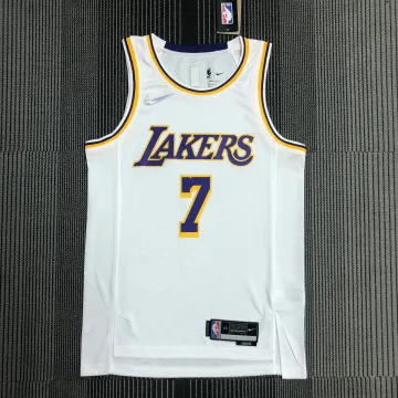 Los Angeles Lakers 75th Anniversary Carmelo Anthony #7 Wit Heren Jersey