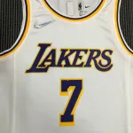 Los Angeles Lakers 75th Anniversary Carmelo Anthony #7 White Men’s Jersey