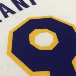 Maglia da uomo bianca dei Los Angeles Lakers 75th Anniversary Kobe Bryant #8