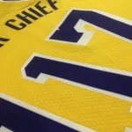 Los Angeles Lakers 75th Anniversary X-BOX Collaboration #117 Yellow Men’s Jersey