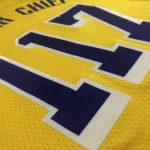 Los Angeles Lakers 75th Anniversary X-BOX Collaboration #117 Yellow Men’s Jersey