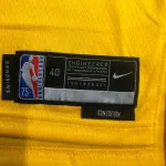 Los Angeles Lakers 75th Anniversary X-BOX Collaboration #117 Yellow Men’s Jersey