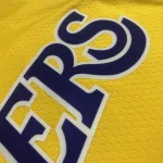 Los Angeles Lakers 75th Anniversary X-BOX Collaboration #117 Yellow Men’s Jersey
