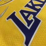 Los Angeles Lakers 75th Anniversary X-BOX Collaboration #117 Yellow Men’s Jersey