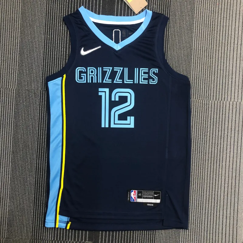 Memphis Grizzlies 75th Anniversary Ja Morant #12 Heren Jersey