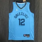Memphis Grizzlies 75th Anniversary Jordan Edition Ja Morant #12 Men’s Jersey