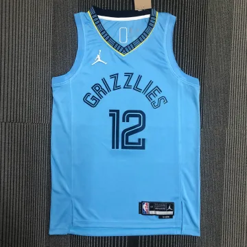 Memphis Grizzlies 75th Anniversary Jordan Edition Ja Morant #12 Men's Jersey