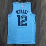 Memphis Grizzlies 75th Anniversary Jordan Edition Ja Morant #12 Men’s Jersey