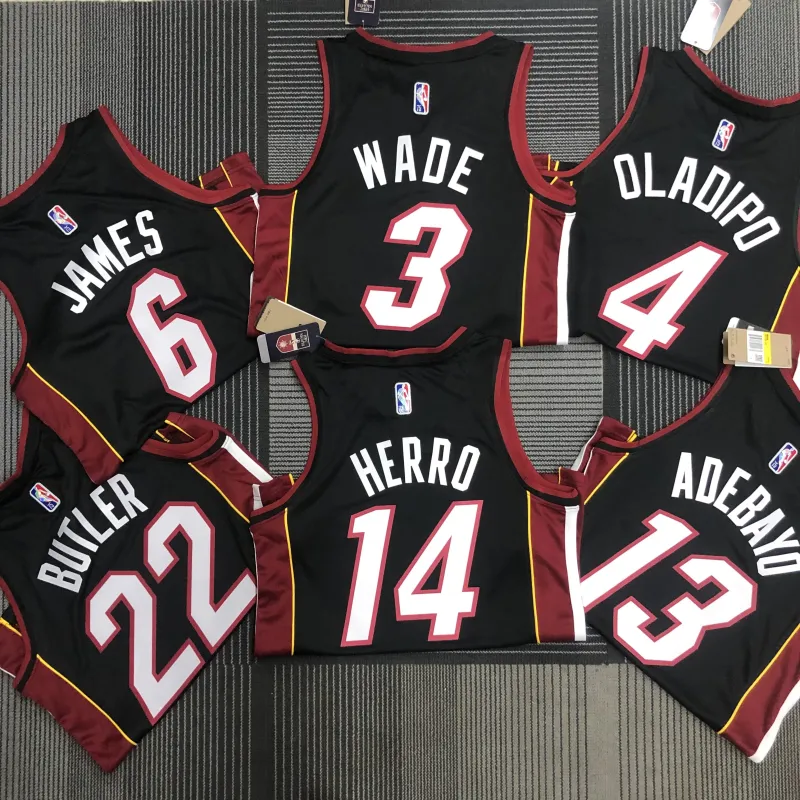 Miami Heat 75th Anniversary Jimmy Butler #22 Heren Jersey