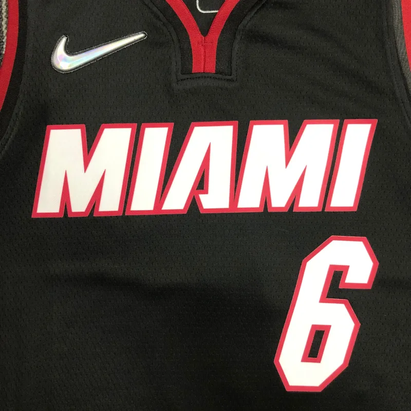 Miami Heat 75th Anniversary LeBron James #6 Men’s Jersey