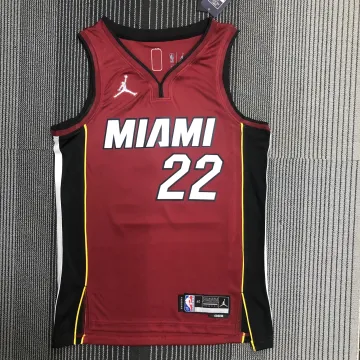 Miami Heat 75th Anniversary Jordan Edition Jimmy Butler #22 Men's Jersey