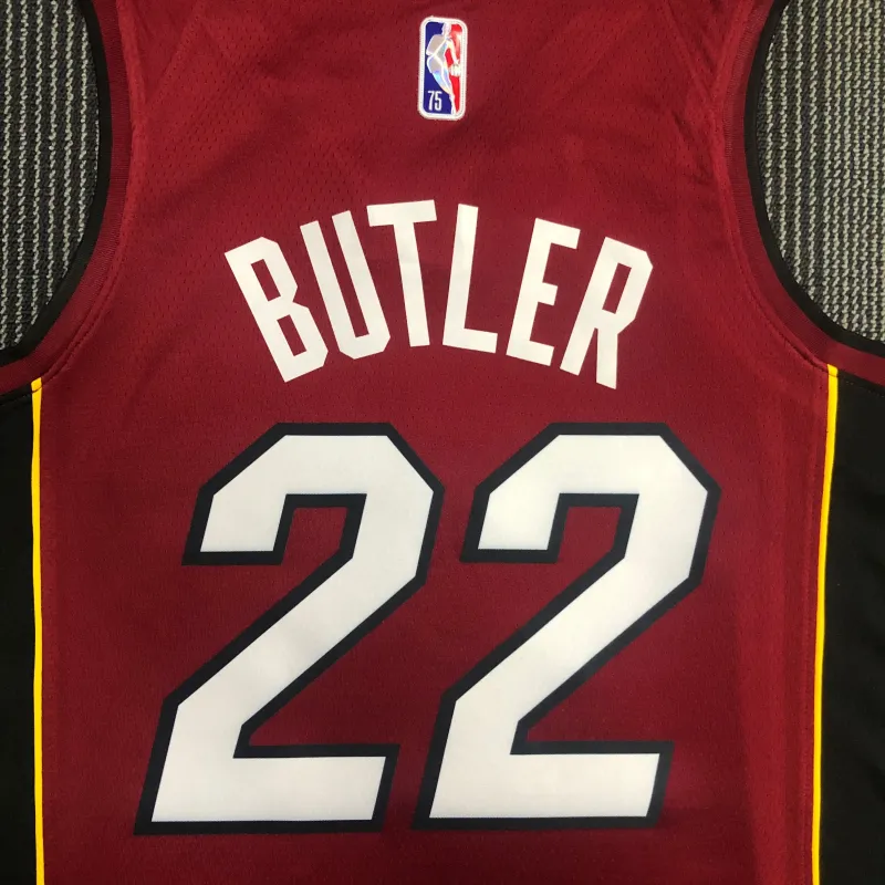 Miami Heat 75th Anniversary Jordan Edition Jimmy Butler #22 Men’s Jersey